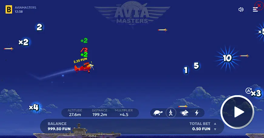 Aviator gameplay